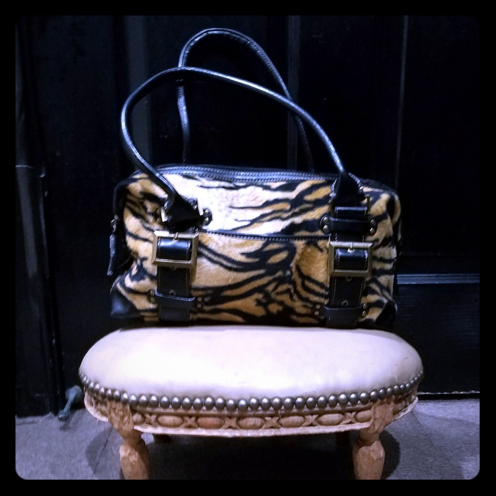 Beyond sexy tiger satchel